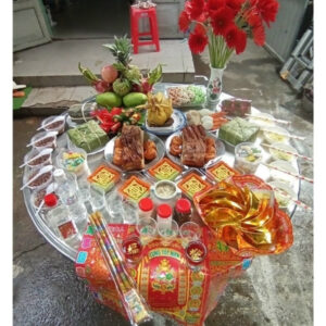 Mâm cúng giao thừa