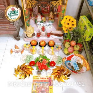 Mâm cúng Thần Tài