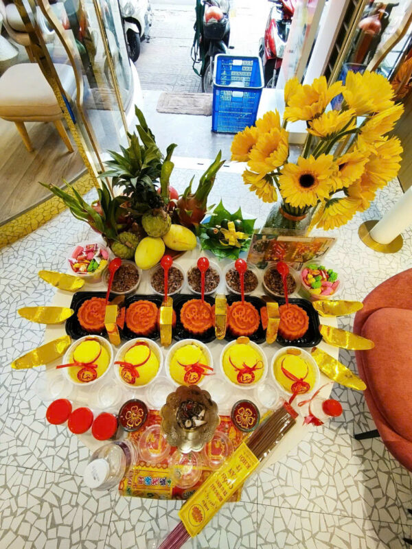 Mâm cúng khai trương