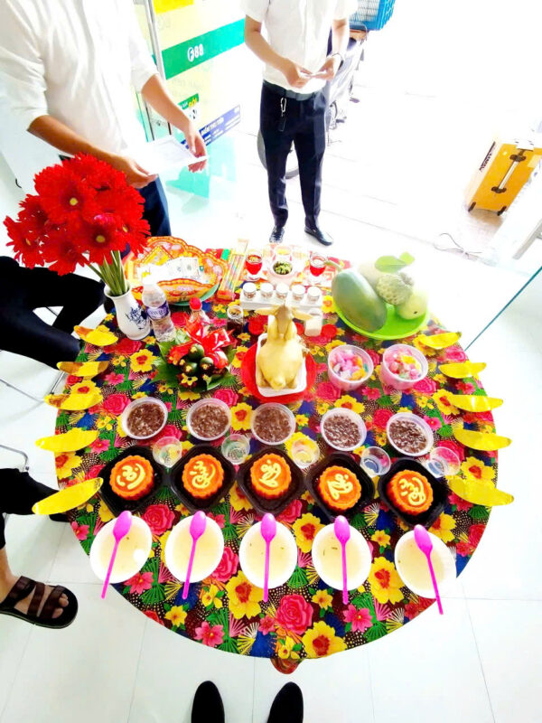Mâm cúng khai trương